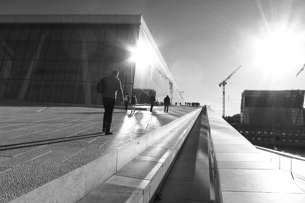 L'opéra d'Oslo - photokinart